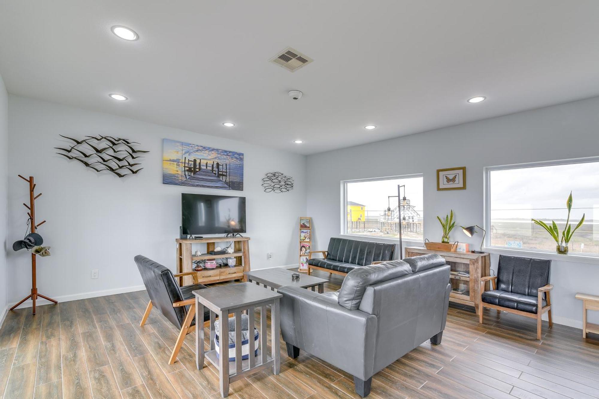 Ocean-View Surfside Home With Boardwalk To Beach! Surfside Beach Eksteriør billede