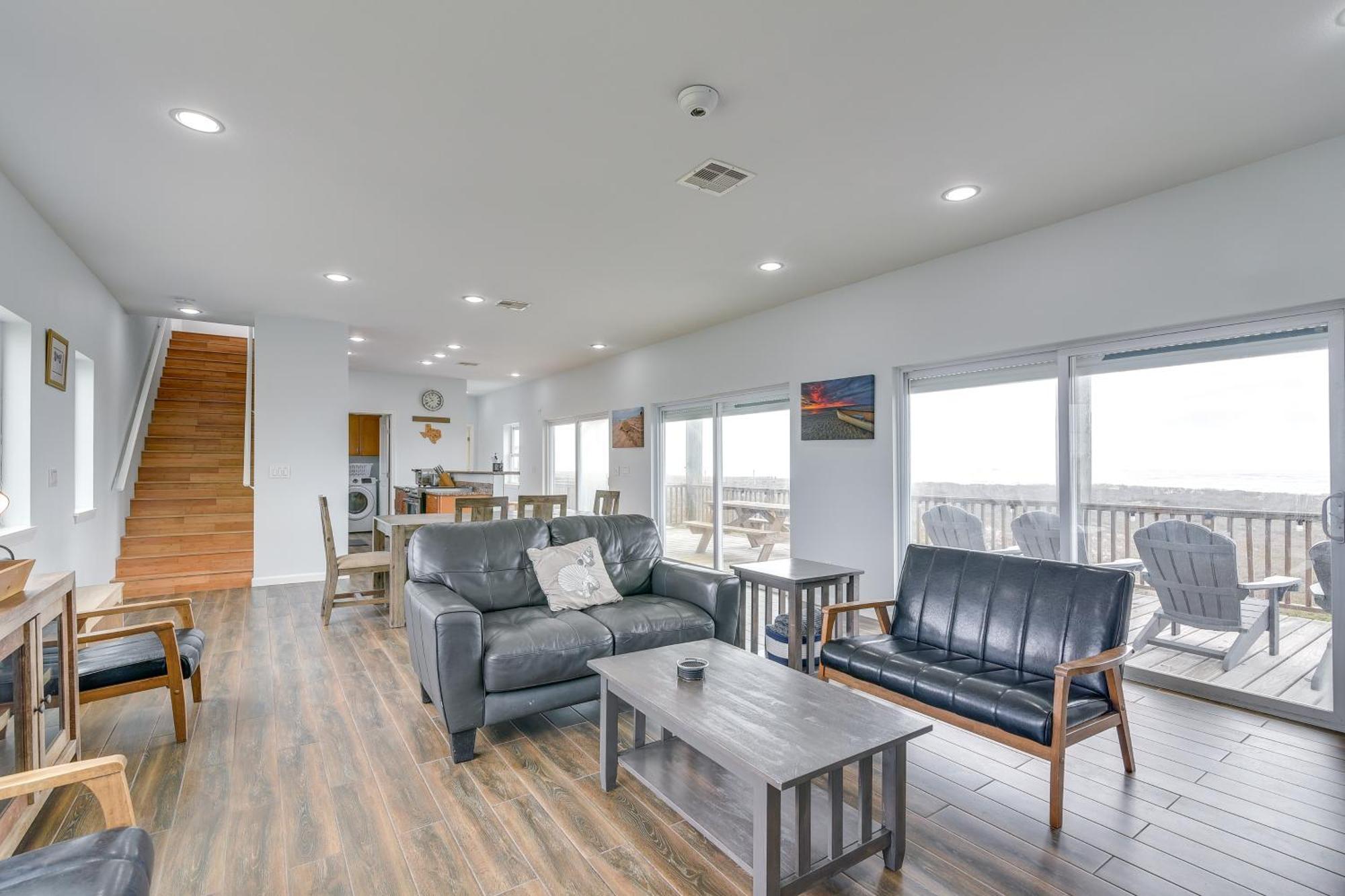 Ocean-View Surfside Home With Boardwalk To Beach! Surfside Beach Eksteriør billede