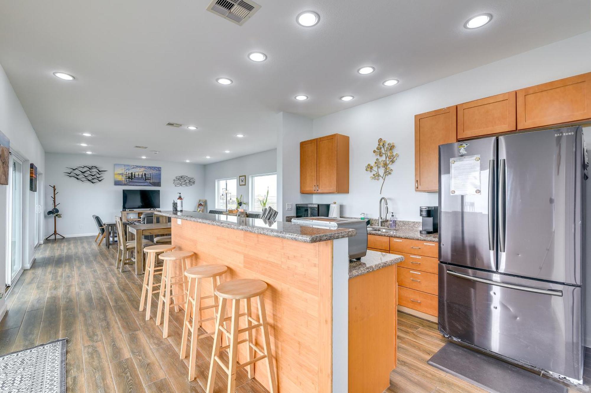 Ocean-View Surfside Home With Boardwalk To Beach! Surfside Beach Eksteriør billede