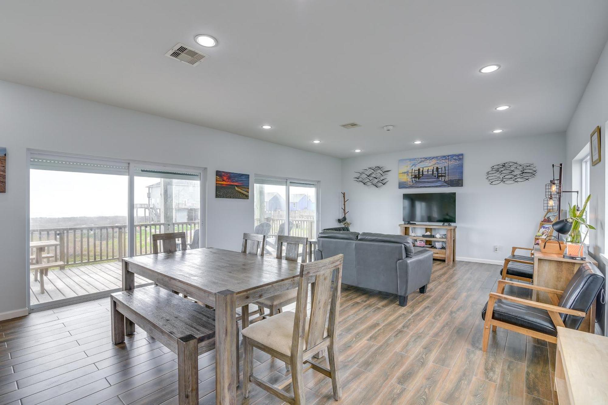 Ocean-View Surfside Home With Boardwalk To Beach! Surfside Beach Eksteriør billede