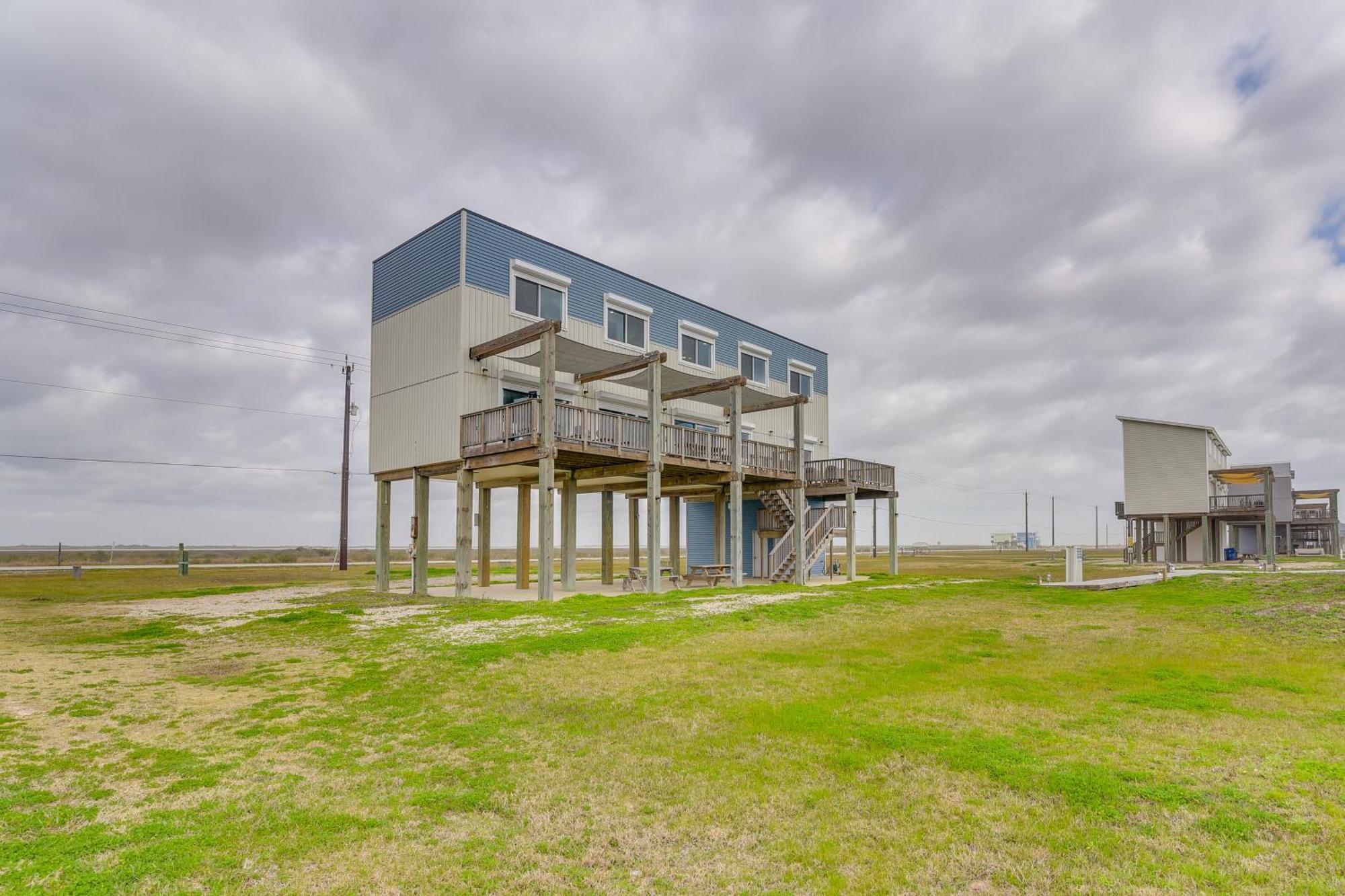 Ocean-View Surfside Home With Boardwalk To Beach! Surfside Beach Eksteriør billede