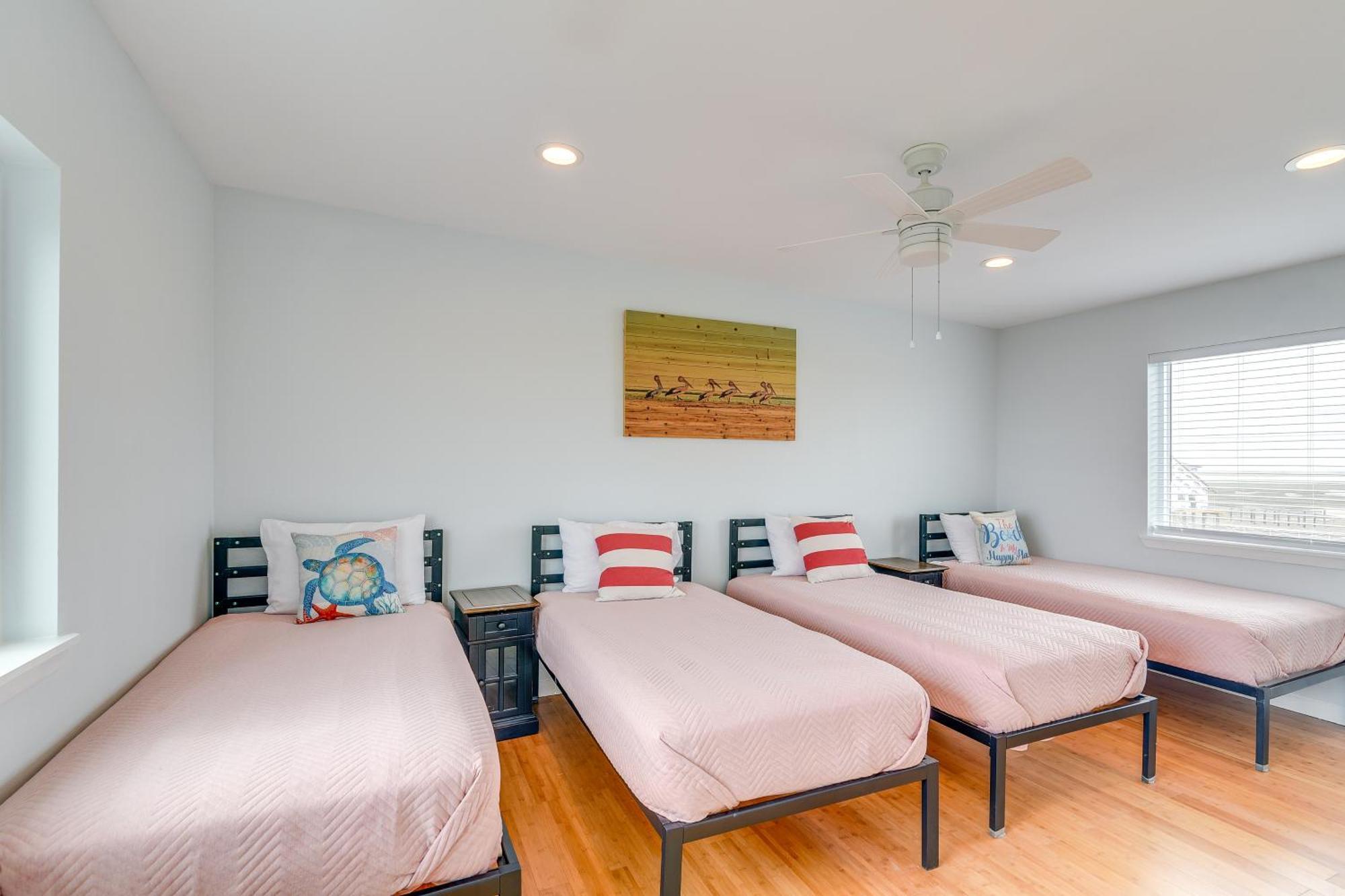 Ocean-View Surfside Home With Boardwalk To Beach! Surfside Beach Eksteriør billede